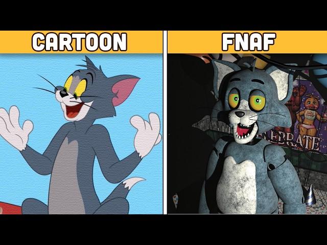 I Turned Cartoon Characters Into FNAF Animatronics