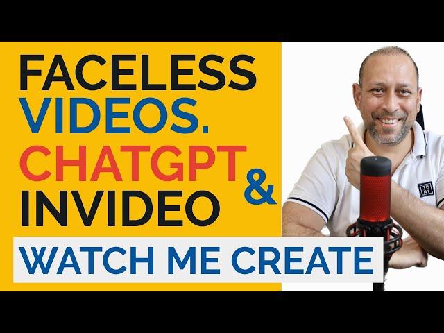 Faceless Youtube Channel Ideas with ChatGPT and Invideo [in 30 min!!]