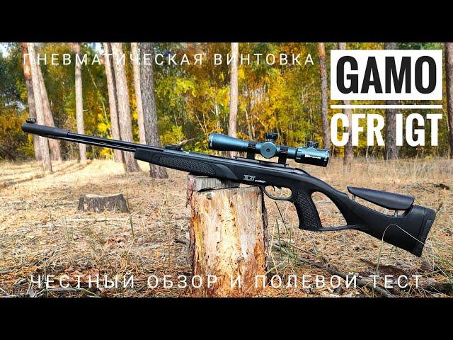 Gamo CFR Whisper IGT. Пневматическая винтовка с ГП. Честный обзор и оценки.