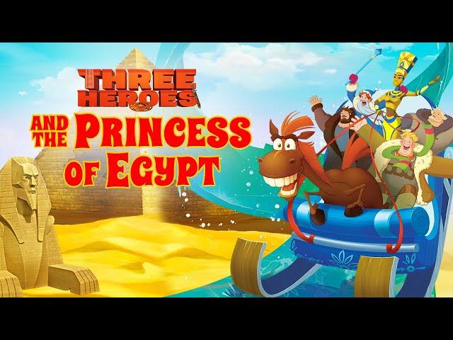 Three Heroes and the Princess of Egypt | "Три богатыря и принцесса Египта" с английскими субтитрами