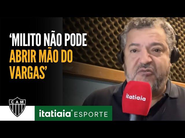 CAIXA DISPARA CONTRA AS ESCOLHAS DO MILITO NA DERROTA PARA O BOTAFOGO: 'ELE NÃO PODE FICAR DE FORA'