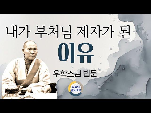 [불교] 우학스님 생활법문 (부처님이 길을 알려 주시다)
