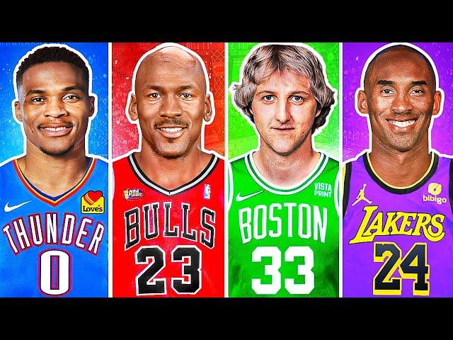 BEST NBA PLAYER FROM EVERY TEAM OF ALL TIME