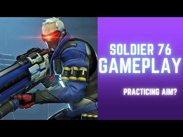 Overwatch 2- Soldier 76 gameplay