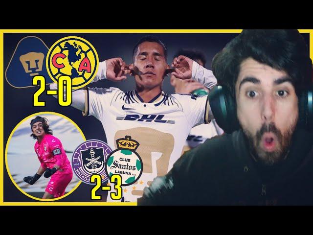  ¡¡¡VAYA GOLAZO!!! | PUMAS 2-0 AMÉRICA | MAZATLÁN 2-3 SANTOS | Copa SKY Liga MX 2022 