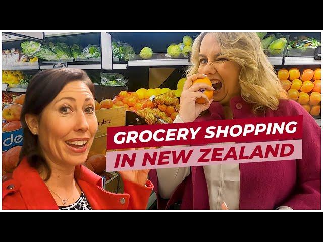 What I buy...Grocery Shopping in New Zealand vs USA.