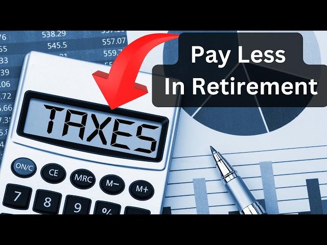 How to pay LESS taxes on retirement income