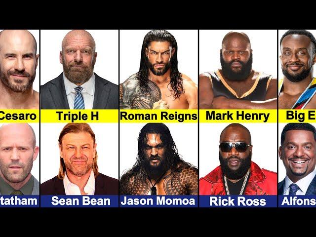 WWE Superstars Who Look Alike Celebrities