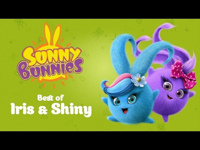 SUNNY BUNNIES - Iris and Shiny's Top 10 Funniest Moments | Cartoons for Children