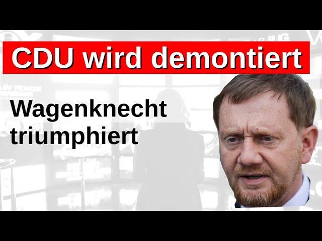 Demontage CDU Friedensappell als Koalitionsbasis BSW in Thüringen Sachsen Brandenburg Basis Kritik