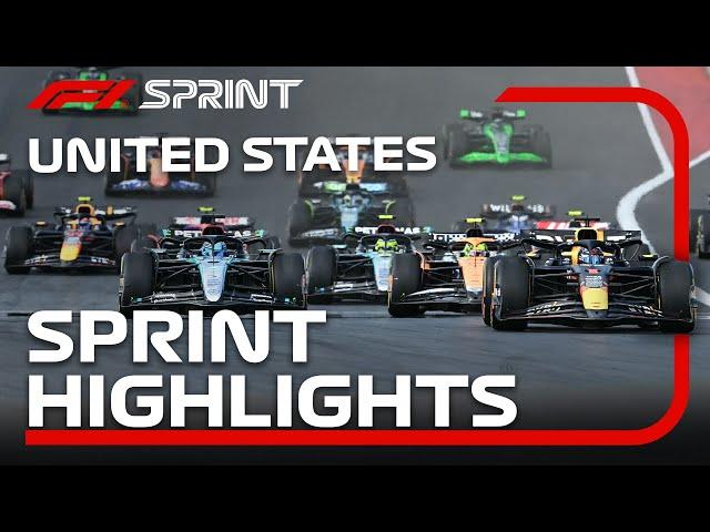 F1 Sprint Highlights | 2024 United States Grand Prix