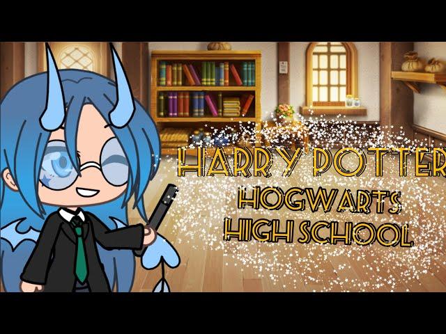 Harry Potter-Hogwarts High School~Lele Pons//Gacha life skit