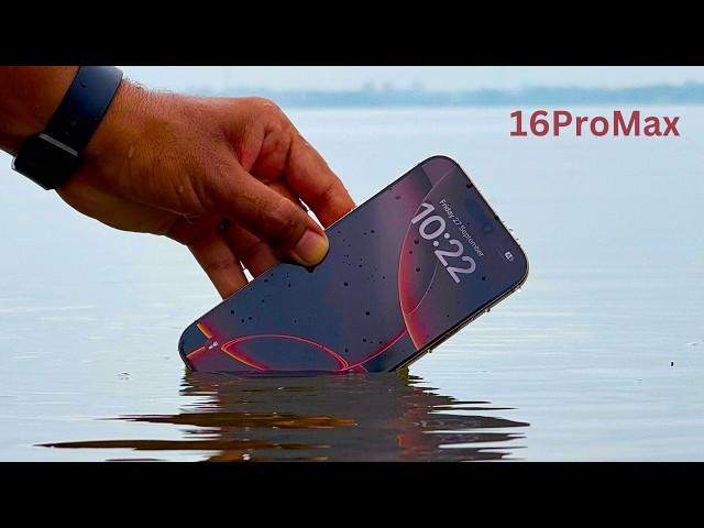 Apple iPhone 16 Pro Max Water Test