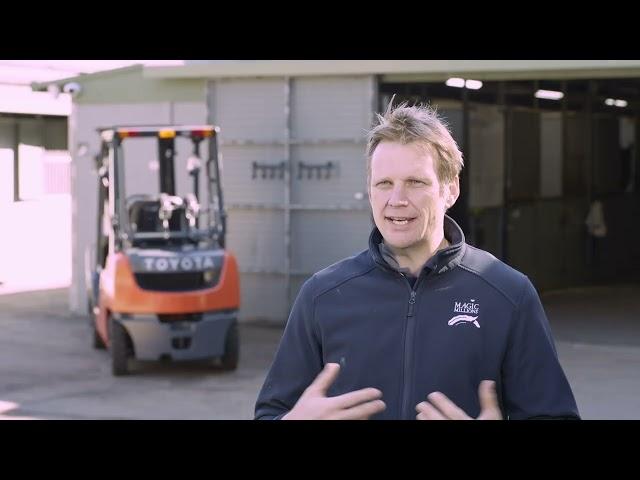 Racing identity Bjorn Baker chooses Toyota Forklifts