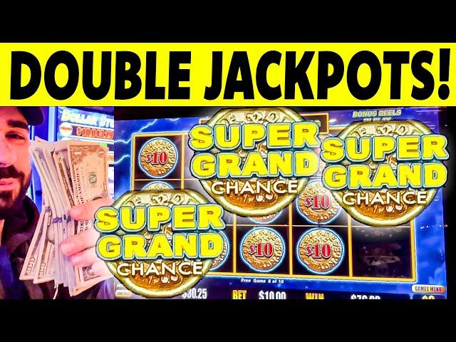 3 SUPER GRAND Chance EPIC JACKPOTS  on Dollar Storm Link!