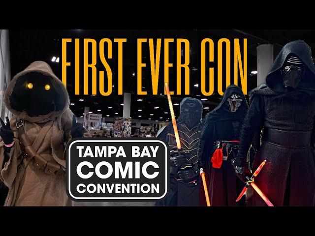 Tampa Bay Comic Con 2024! My First Comic Con Convention!