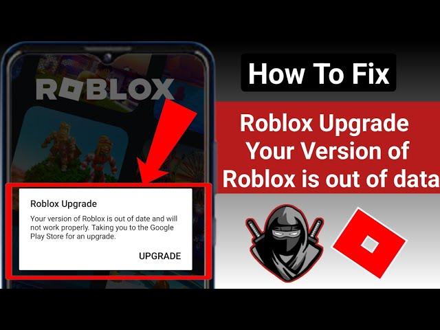 Solve Your version of Roblox is out of date and will not work properly || Fix ROBLOX Update error!