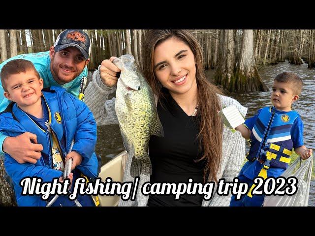 Our first family camping/fishing trip/catch & cook!