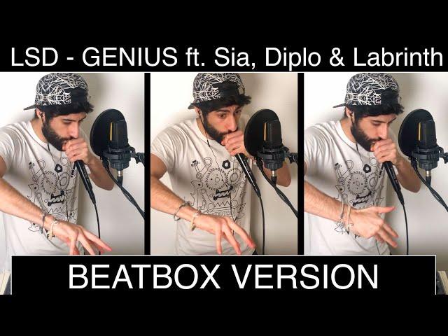 LSD - Genius ft. Sia, Diplo & Labrinth / Beatbox cover by MB14 (Loopstation)