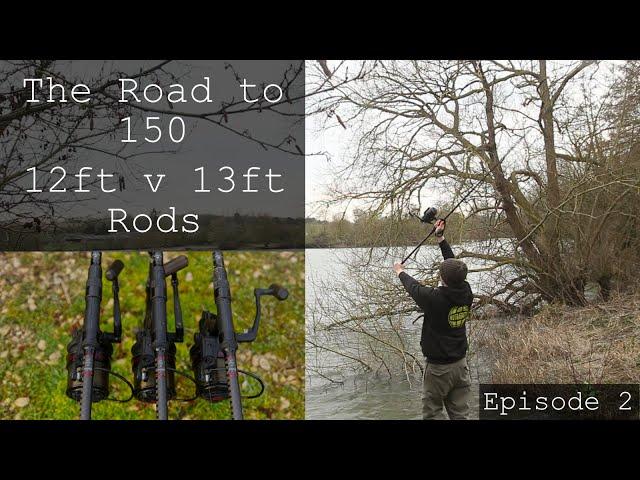 The Road To 150 - Does Size Matter?!? - 12ft vs 13ft Rods - Free Spirit Helical Rods - Episode 2