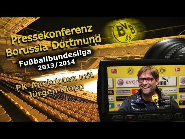 Neue BVB PK-Anekdoten mit Jürgen Klopp aus der Saison 2013/2014