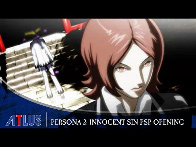 Persona 2: Innocent Sin (PSP) | Opening Movie | Persona 25th