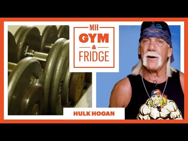 Hulk Hogan Shows Off His Gym & Fridge | Gym & Fridge | Men's Health