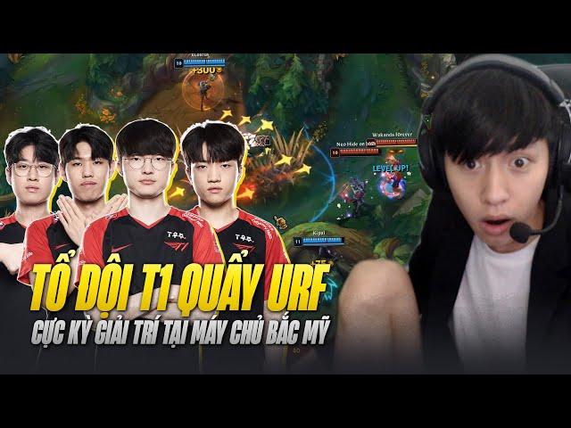 TỔ ĐỘI T1 VÀ TIẾT MỤC QUẨY URF CỰC KỲ GIẢI TRÍ TẠI MÁY CHỦ BẮC MỸ