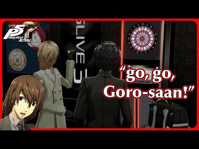 Unused Akechi dart conversations - Persona 5 Royal