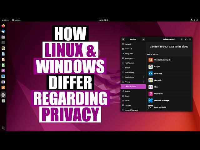 How Linux Respects Your Privacy (And How Windows Does NOT!)