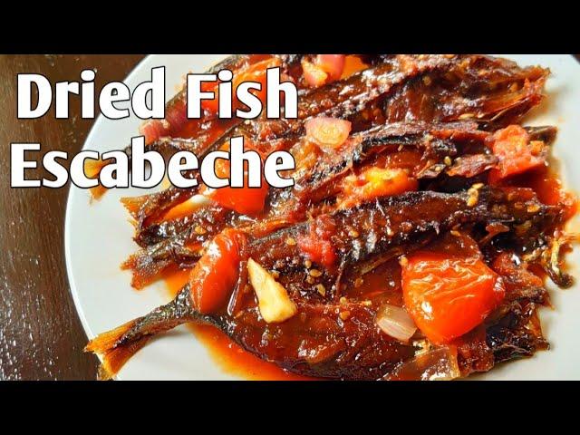How to make Dried Fish Escabeche | Love Here