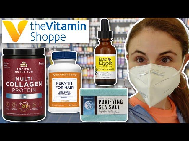 SHOP WITH ME |SKIN CARE & SUPPLEMENTS at VITAMIN SHOPPE | Dr Dray