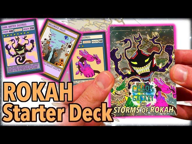 Starter Deck 7 - The Storms Of Rokah (Chaos Galaxy TCG Opening)