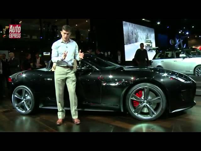 Jaguar FType at the 2012 Paris Motor Show - Auto Express