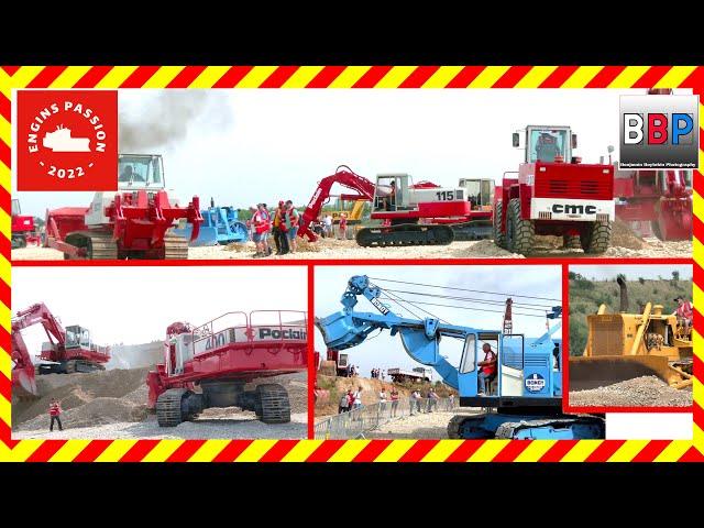 Engins Passion 2022 - Biggest Vintage Construction Equipment Show in France