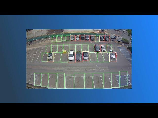 Develop parking lot occupancy detection with AI (Viso Suite)