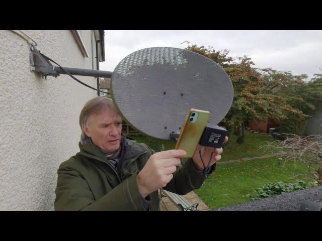 Sky satellite dish repair