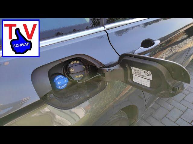 VW Passat Tankdeckel öffnen Anleitung /  Volkswagen open tank cap tutorial / geht nicht auf