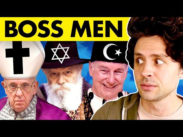 Describing the leaders of the "BIG 3" religions.