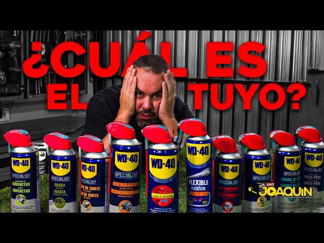 ¿SABES LOS DIFERENTES USOS DE LA NUEVA GAMA DE WD-40 "SPECIALIST"?