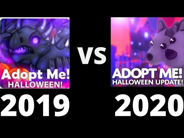 Halloween Event 2019 and 2020 Comparison! | Roblox Adopt Me