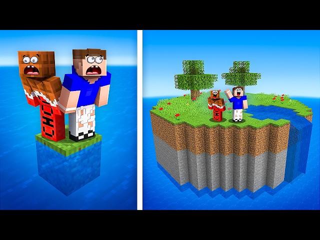 Как Построить ЛИЧНЫЙ ОСТРОВ и Остаться Там ЖИТЬ в Майнкрафт! Minecraft