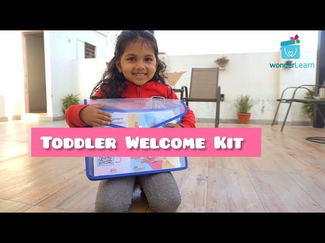 wonderLearn Toddler Welcome Kit- Preschool Learning Aids