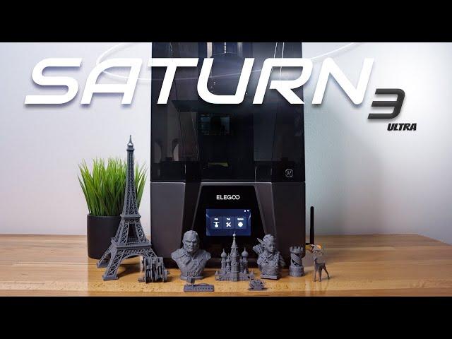 Elegoo Saturn 3 Ultra - 12K Resin 3D Printer - Unbox & Setup