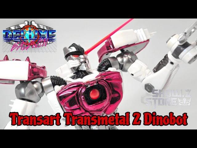 Transformers Transart BWM-10 Masterpiece Dino Claw Review. (AKA Transmetal 2 Dinobot)