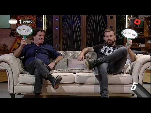 "Eu Nunca" com Joaquim de Almeida e Ljubomir Stanisic - 5 Para a Meia Noite