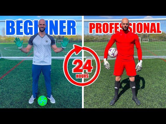 Becoming a PRO GoalKeeper in 24 HOURS - CHALLENGE!