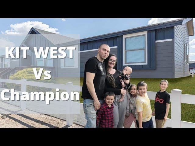 OUR HOME SEARCH BEGINS!!! | KIT WEST vs CHAMPION MODULAR HOMES | BUILDING OUR FOREVER-HOME IN IDAHO