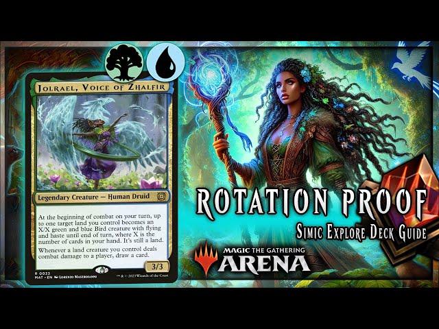  Jolrael, Voice of Zhalfir | Simic Explore | Standard Deck Guide | MTG Arena