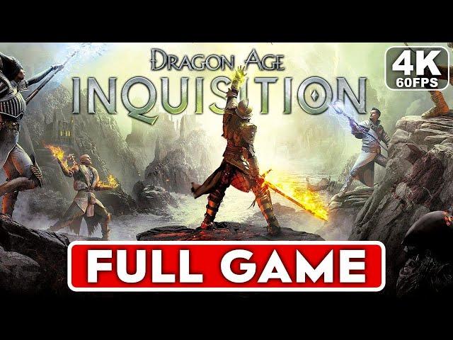 DRAGON AGE INQUISITION Gameplay Walkthrough FULL GAME [4K 60FPS PC ULTRA] - No Commentary